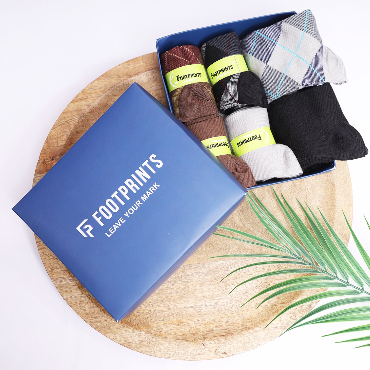 Bamboo Men Formal and Designer Socks | Office Formal Socks | Extra Stretchy Socks | Smell Free & Breathable | Cushioned Base & Anti Bacterial | Pack of 6