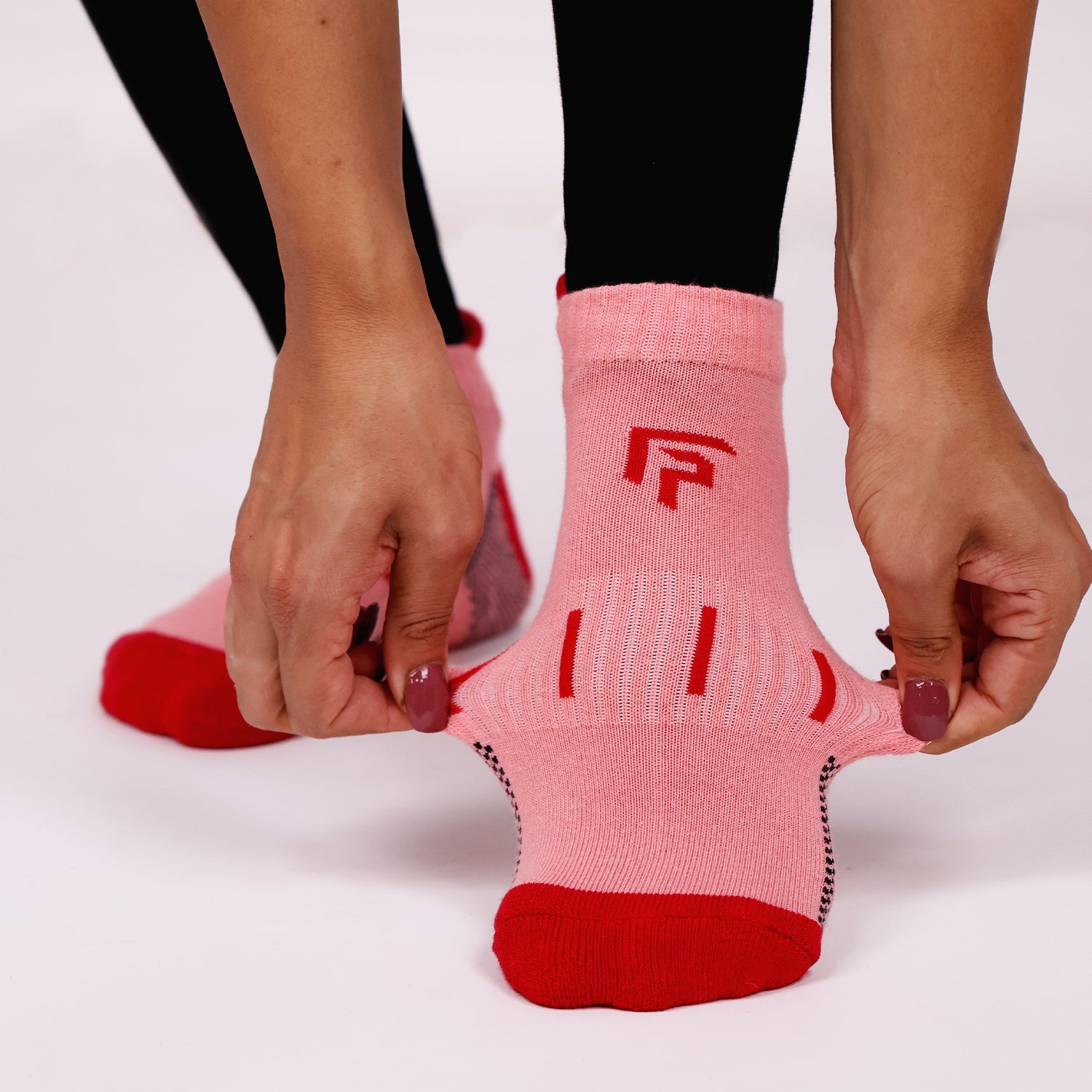 Bamboo Sports Socks for Women | Ankle Terry | Anti Odour & Breathable | Cushioned Base & Anti-Bacterial | Softer than Cotton Socks | Pack Of 3 | Purple, White & Light Pink