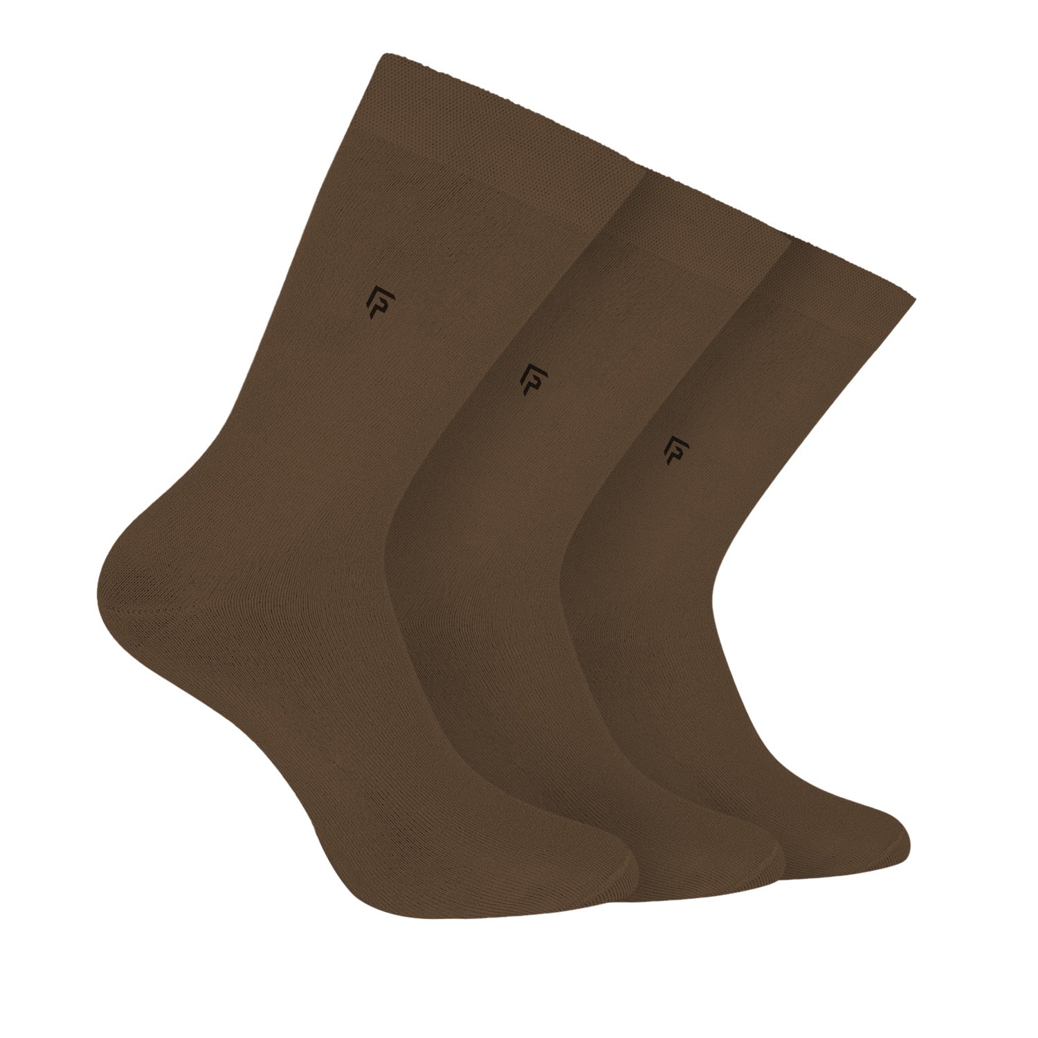 Bamboo Formal Socks For Men | Calf Length | Smell Free & Breathable | Cushioned Base & Anti Bacterial | Softer Than Cotton Socks | Pack of 3