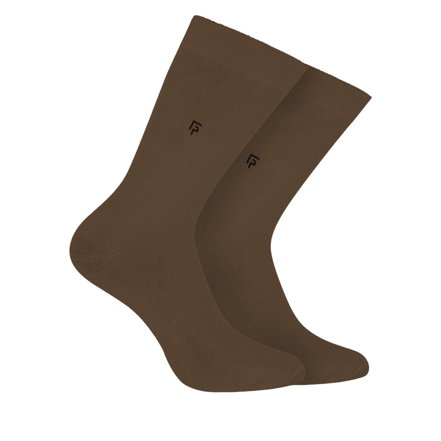 Bamboo Formal Socks For Men | Calf Length | Smell Free & Breathable | Cushioned Base & Anti Bacterial | Softer Than Cotton Socks | Pack of 2