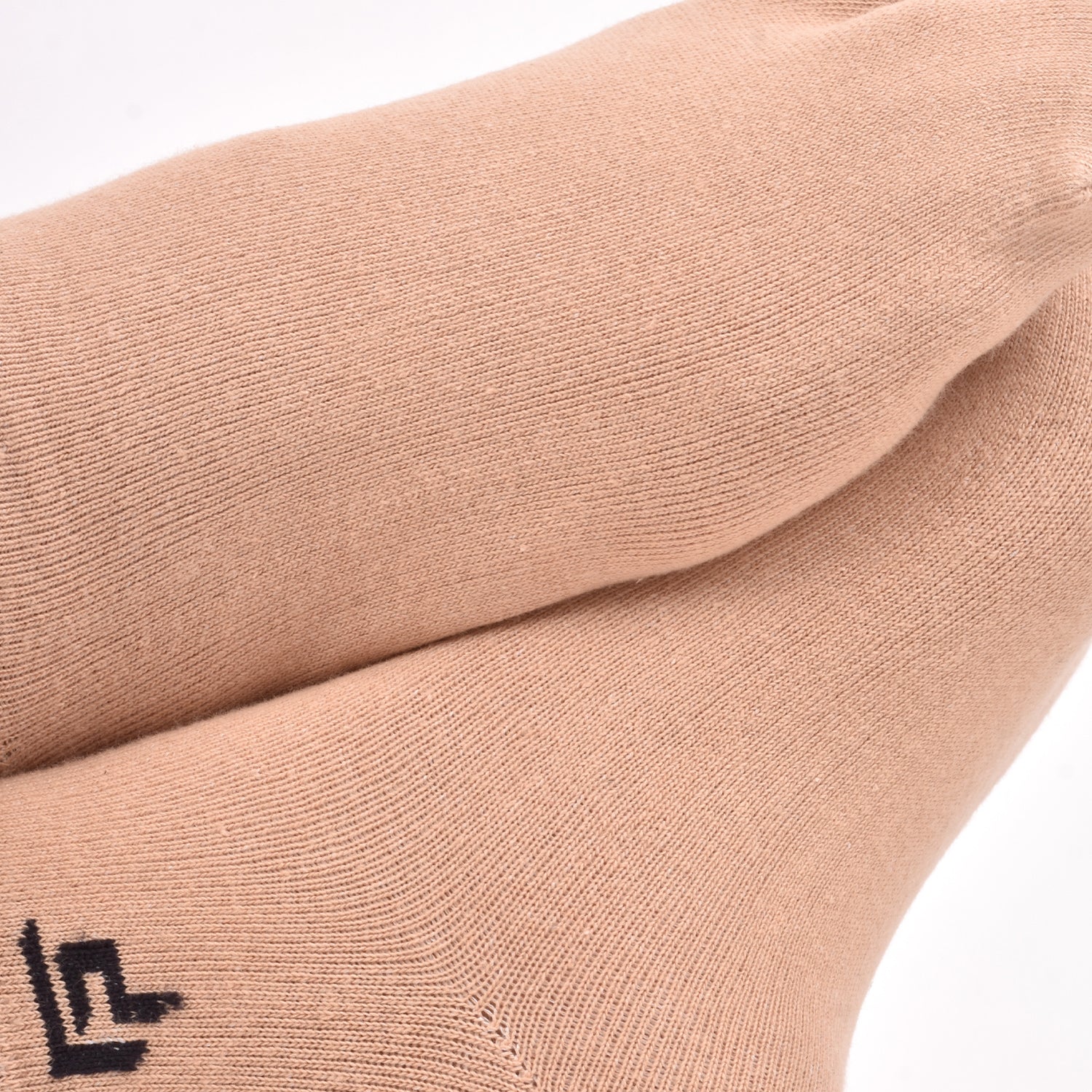 Organic Cotton Women Thumb Socks | Beige | Pack of 3