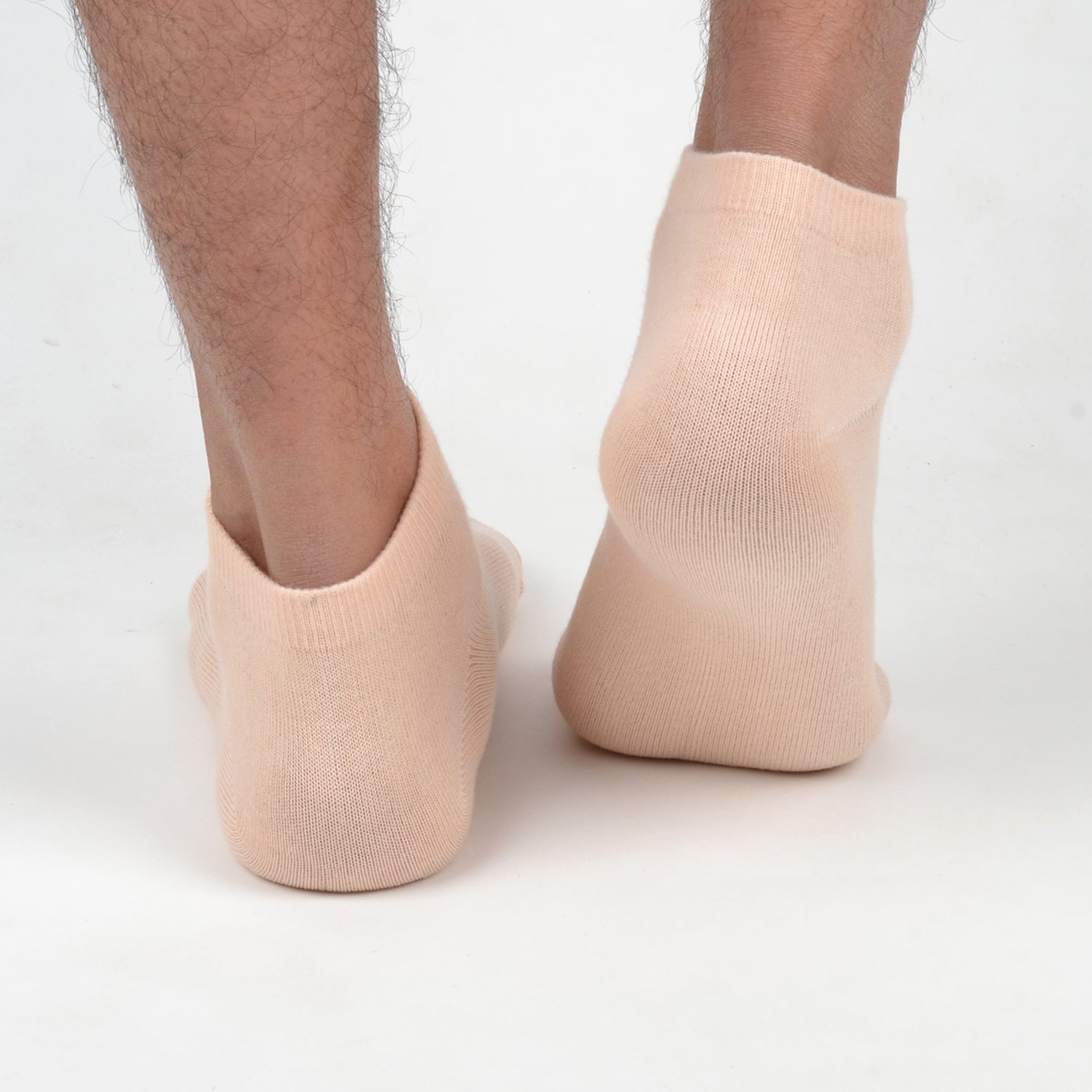 Organic Cotton Formal & Ankle Casual Socks - Pack of 3 (White & Beiage )- Extra soft and Breathable