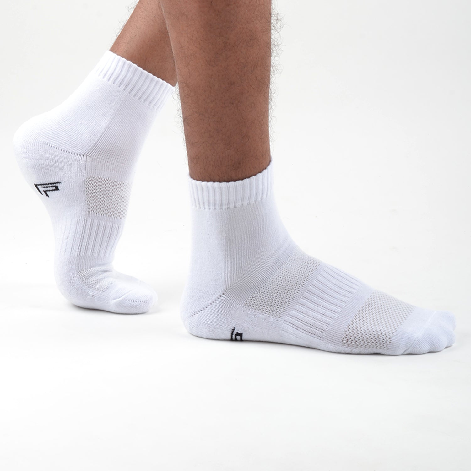 Organic Cotton Formal & Ankle Terry Socks - Pack 3 (White )- Extra soft and Breathable