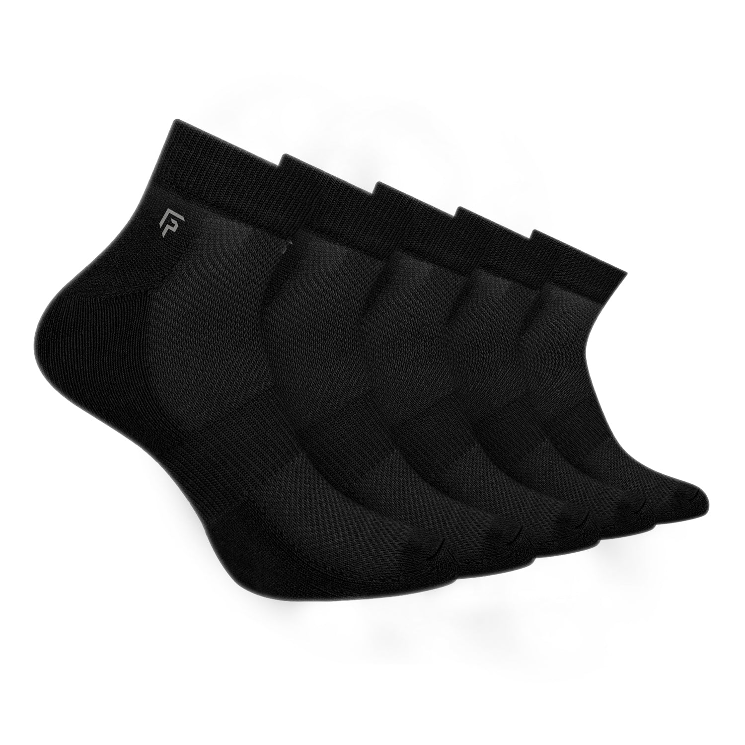 Organic Cotton Bamboo Unisex Ankle Terry Socks | Extra Soft, Anti Odour and Breathable | Pack of 5