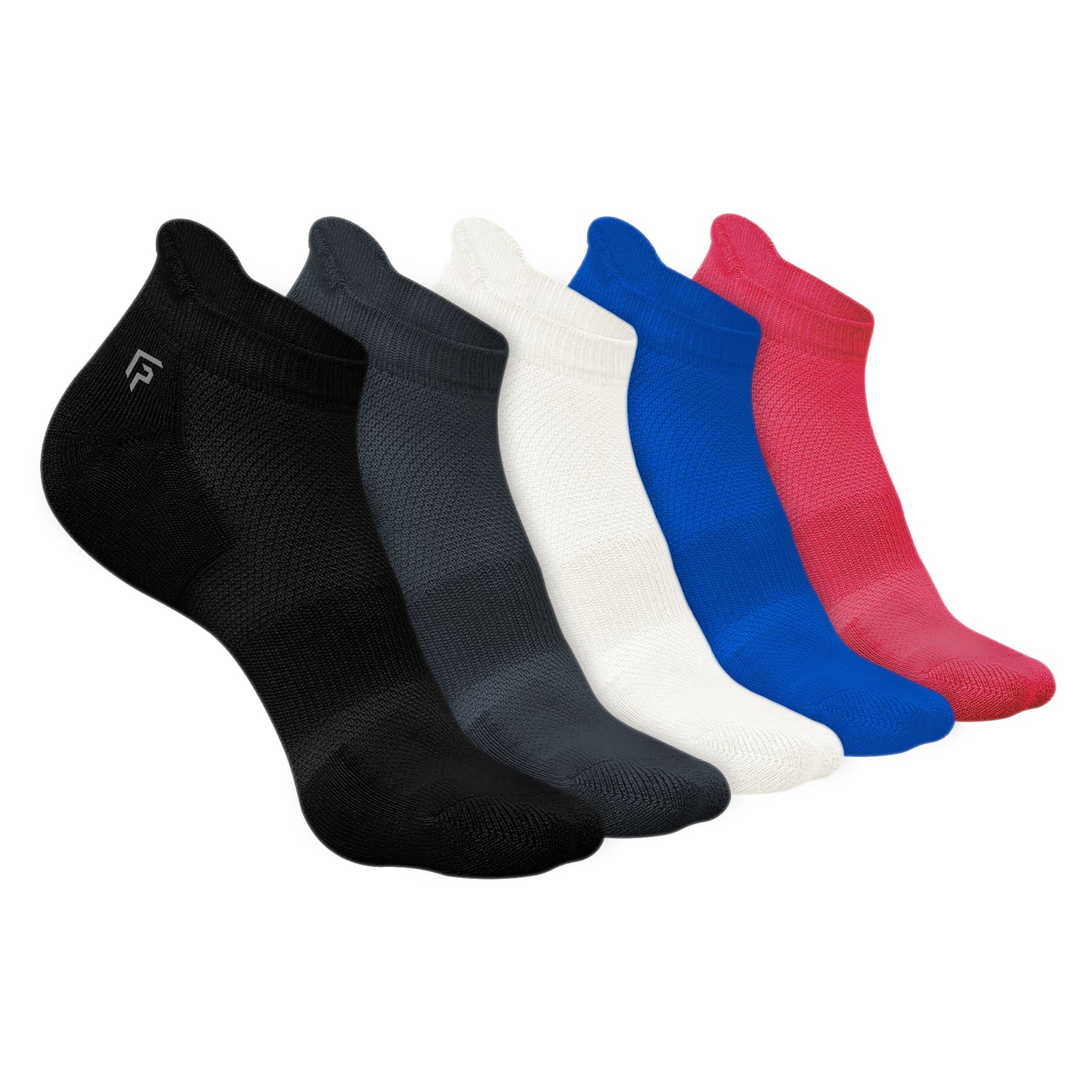 Bamboo Ankle Unisex Causal Socks | Odour-Free & Breathable | Padded Base & Anti-bacterial | 3X Softer than Cotton Socks | Multicolor | Pack of 5