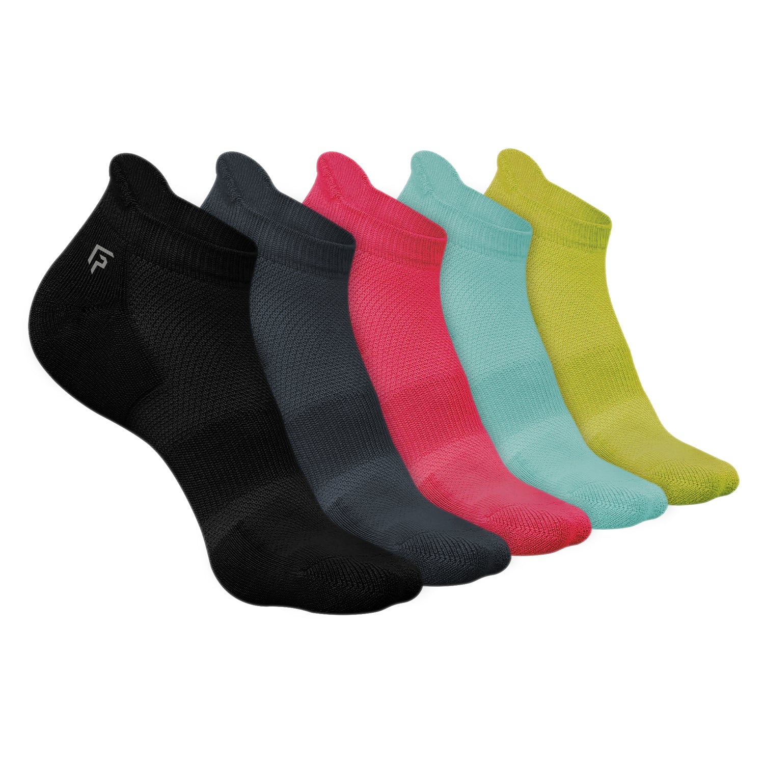 Bamboo Ankle Unisex Causal Socks | Odour-Free & Breathable | Padded Base & Anti-bacterial | 3X Softer than Cotton Socks | Multicolor | Pack of 5