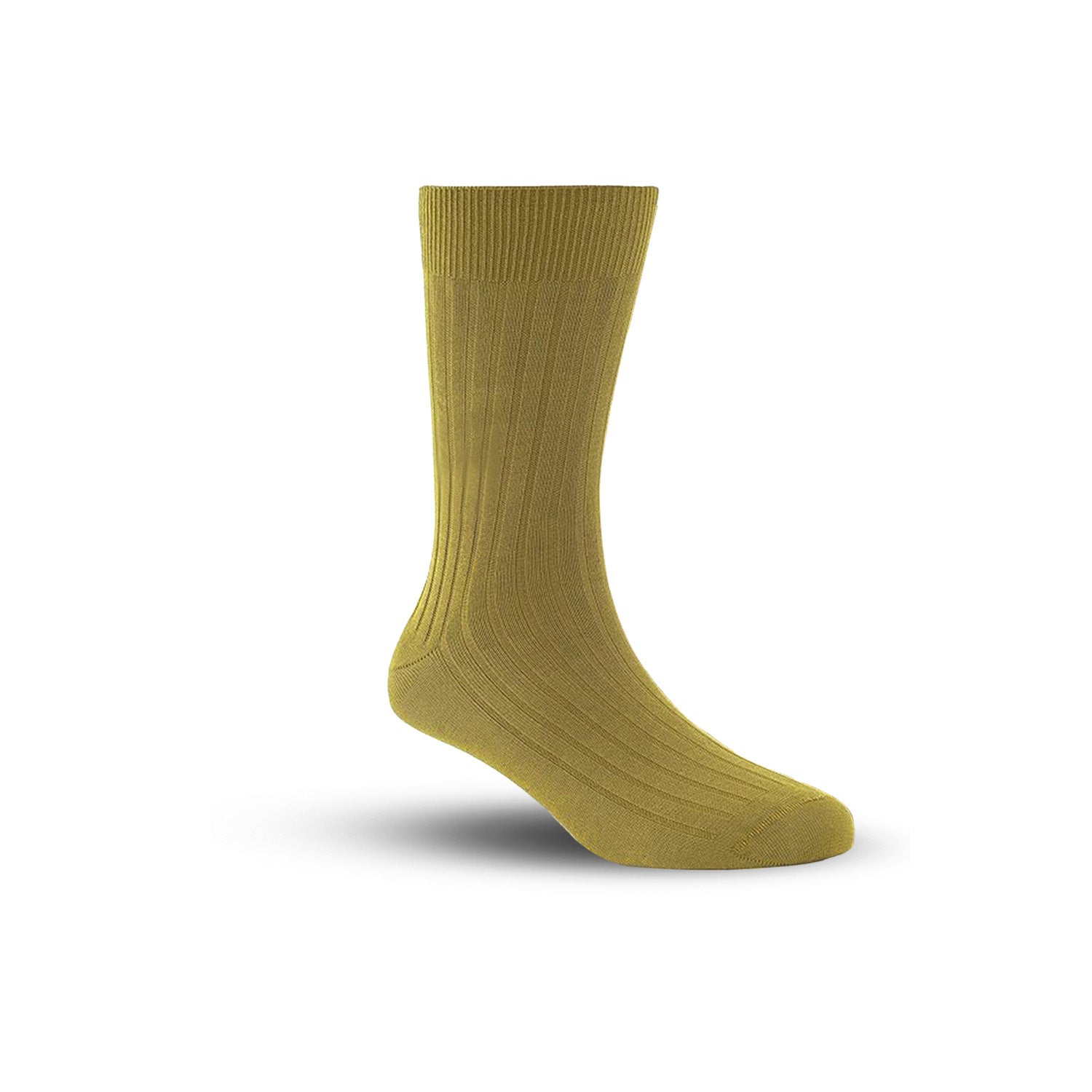 Bamboo Formal Ribbed Socks For Men | Calf Length | Smell Free & Breathable | Cushioned Base & Anti Bacterial | Softer Than Cotton Socks | Pack Of 1