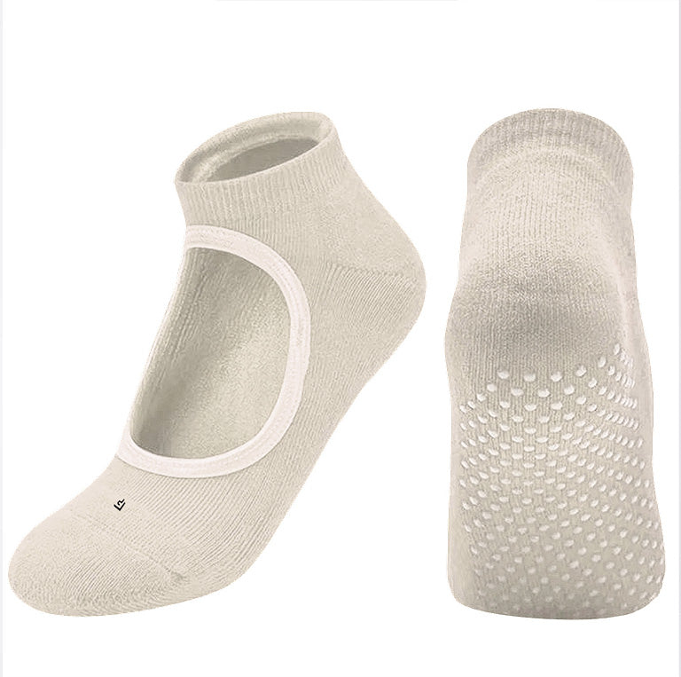 Anti Bacterial & Anti-Skid Yoga Regular Socks For Women | Made With Bamboo For Yoga, Exercise,Workout, Dance | Pack of 2