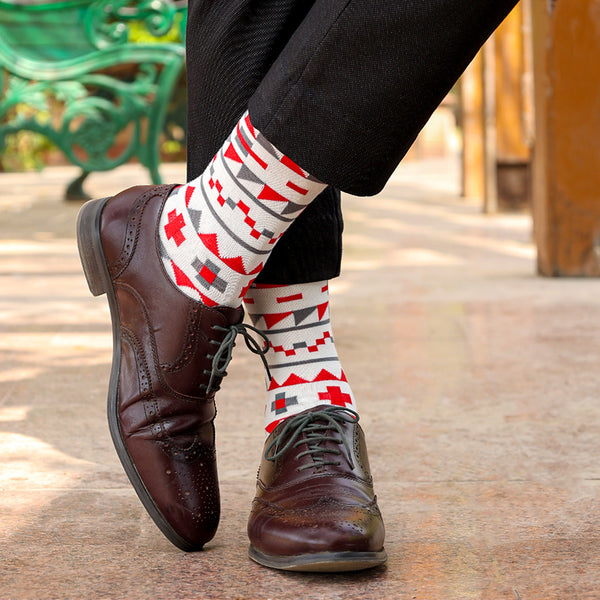 Bamboo Formal Designer Socks For Men | Calf Length | Office Formal Soc ...