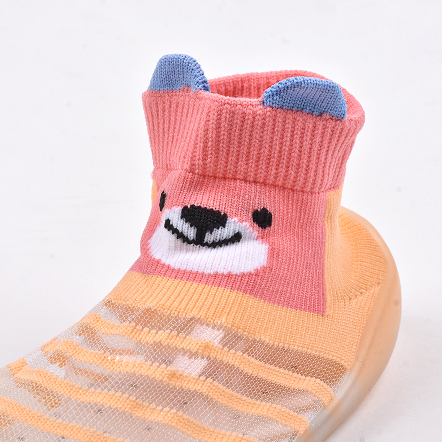 thumbnail image 2 of SEAUR Baby Slipper Socks With Rubber Sole - Non-Skid First Walking Shoes For Toddlers & Infants 2 of 11
