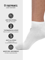 Organic Cotton & Bamboo Unisex Low Cut Ankle Socks