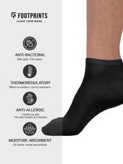 Organic Cotton & Bamboo Unisex Low Cut Ankle Socks