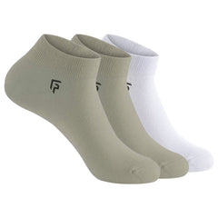 Bamboo Ankle Casual Socks | Odor-Free & Breathable | Extra soft | Anti-bacterial | Multicolor | Pack of 3