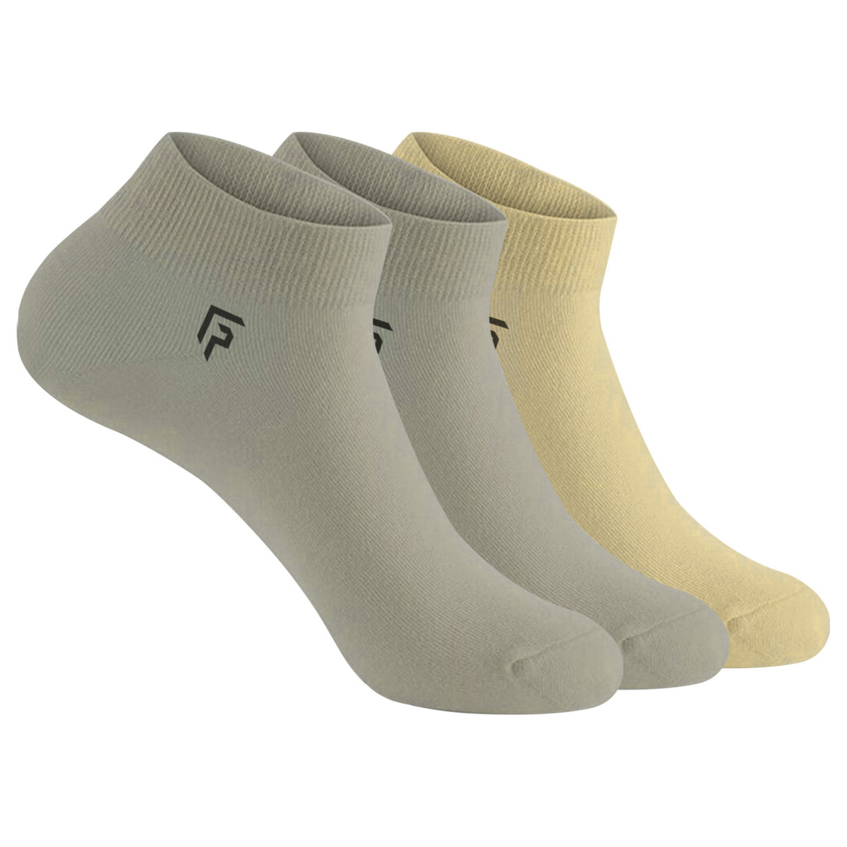 Bamboo Ankle Casual Socks | Odor-Free & Breathable | Extra soft | Anti-bacterial | Multicolor | Pack of 3