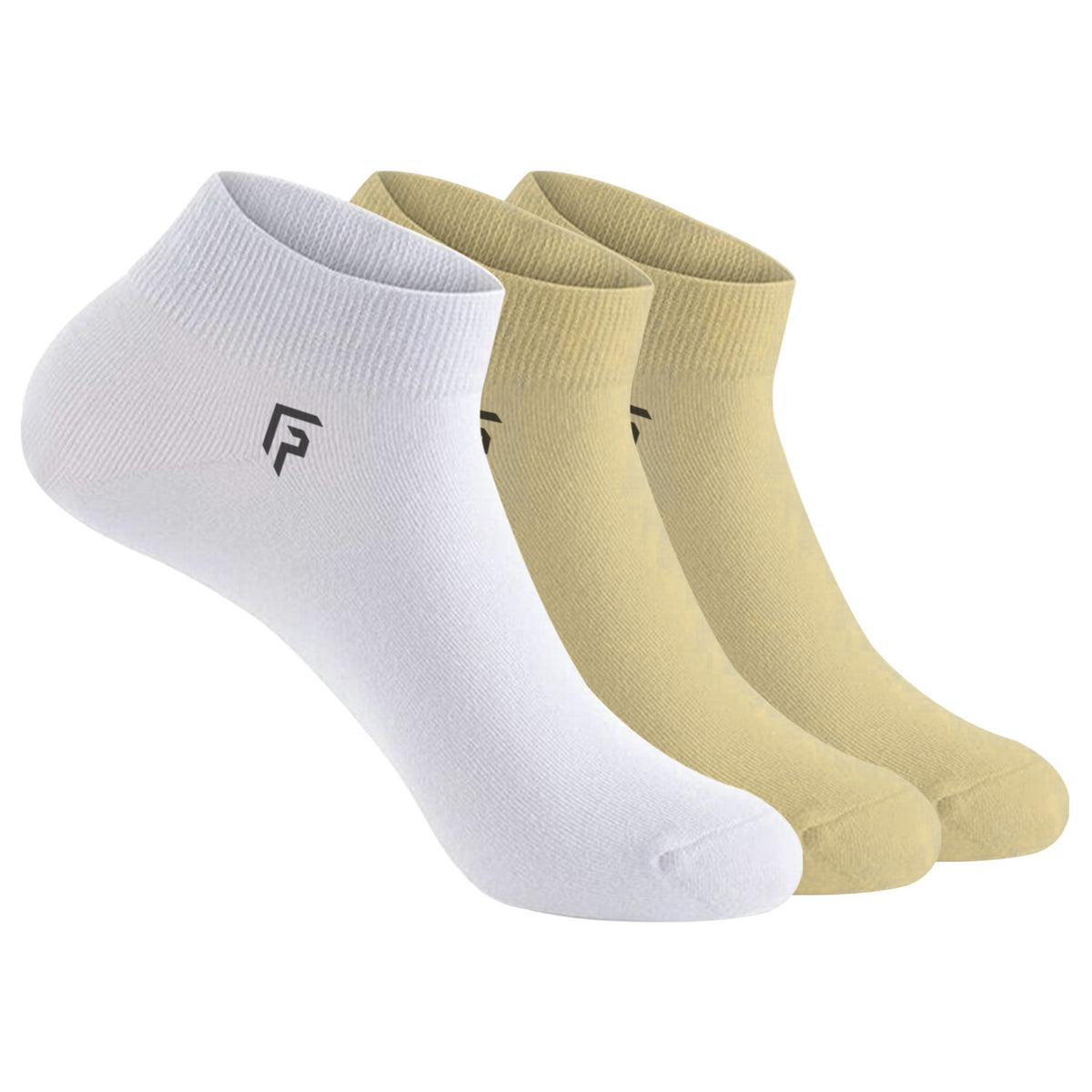 Bamboo Ankle Casual Socks | Odor-Free & Breathable | Extra soft | Anti-bacterial | Multicolor | Pack of 3