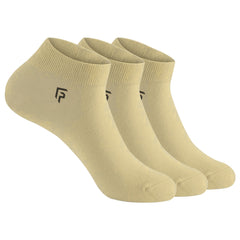 Bamboo Ankle Casual Socks | Odor-Free & Breathable | Extra soft | Anti-bacterial | Pack of 3