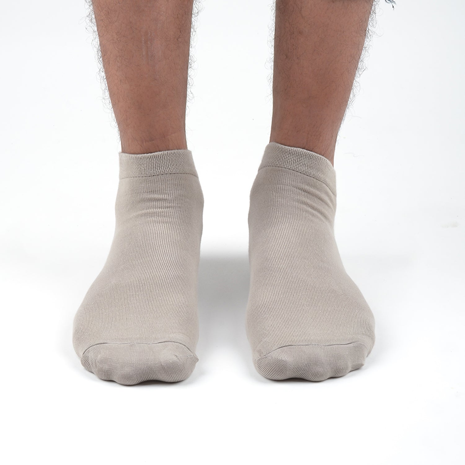 Organic Cotton Formal & Ankle Casual Socks - Pack of 3 (Grey & White  )- Extra soft and Breathable