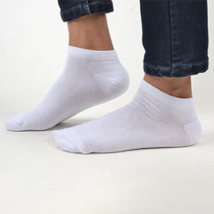 Organic Cotton Formal & Ankle Casual Socks - Pack of 3 (Black & White  )- Extra soft and Breathable