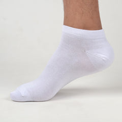 Organic Cotton Formal & Ankle Casual Socks - Pack of 3 (Black & White  )- Extra soft and Breathable