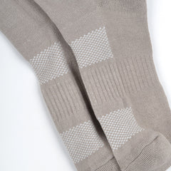 Organic Cotton Formal & Ankle Terry  Socks - Pack of 3 (White & Grey )- Extra soft and Breathable