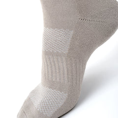 Organic Cotton Formal & Ankle Terry  Socks - Pack 3 ( White & Grey )- Extra soft and Breathable