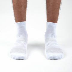 Organic Cotton Formal & Ankle Terry  Socks - Pack 3 (Grey & White )- Extra soft and Breathable