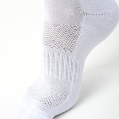 Organic Cotton Formal & Ankle Terry  Socks - Pack of 3 (Black & White )- Extra soft and Breathable