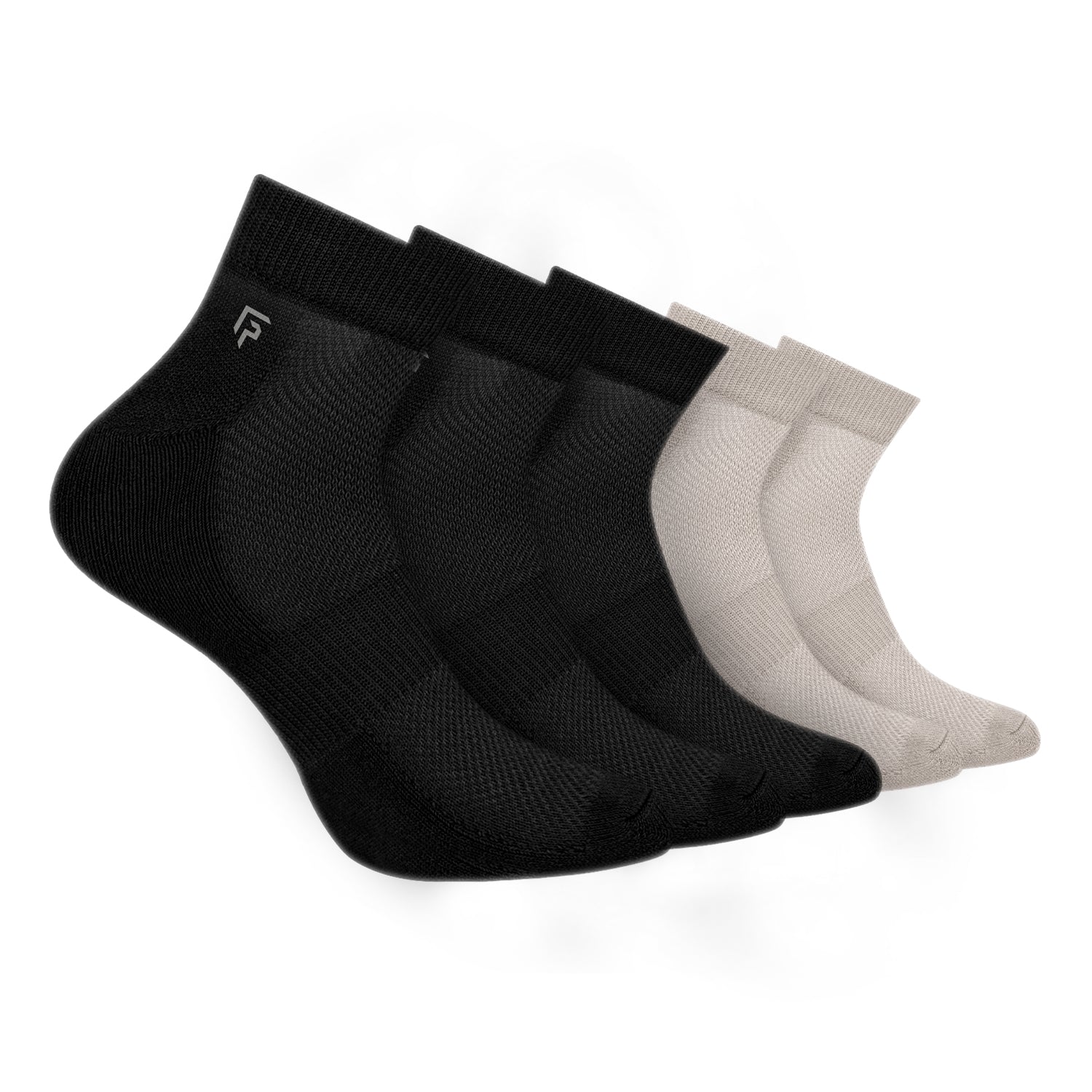 Organic Cotton Bamboo Unisex Ankle Terry Socks | Extra Soft, Anti Odour and Breathable | Multicolor | Pack of 5