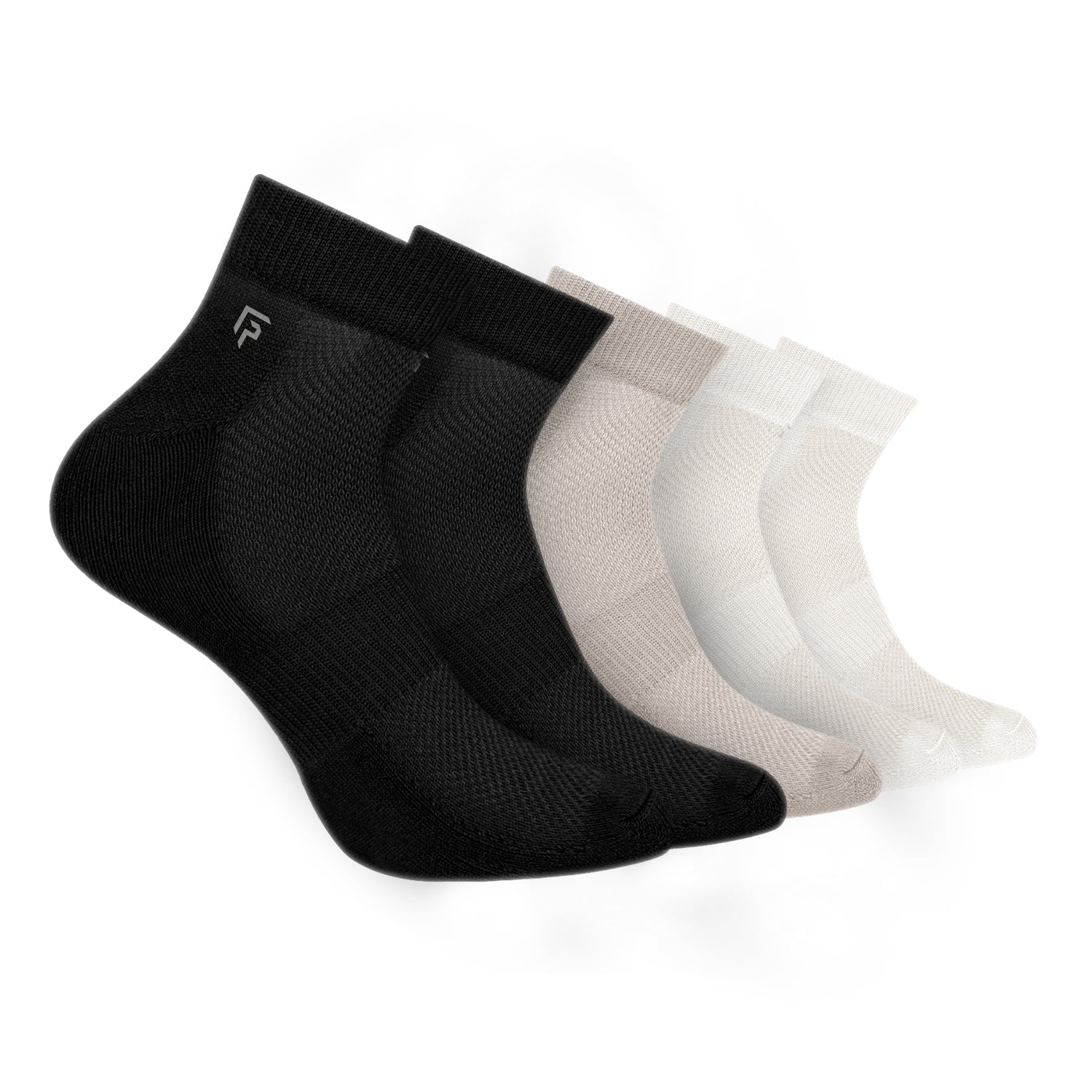 Organic Cotton Bamboo Unisex Ankle Terry Socks | Extra Soft, Anti Odour and Breathable | Multicolor | Pack of 5