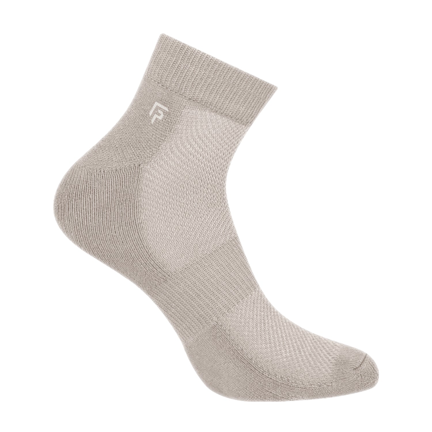 Organic Cotton Bamboo Unisex Ankle Terry Socks | Extra Soft, Anti Odour and Breathable | Pack of 1