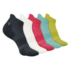 Odour free Organic Cotton Unisex Ankle Casual Bamboo Socks | Pack of 5