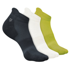 Organic Cotton Bamboo Ankle Causal Socks | Odour-Free & Breathable | Padded Base & Anti-bacterial | 3X Softer than Cotton Socks | Pack of 3