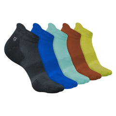 Odour free Organic Cotton Unisex Ankle Casual Bamboo Socks | Pack of 5