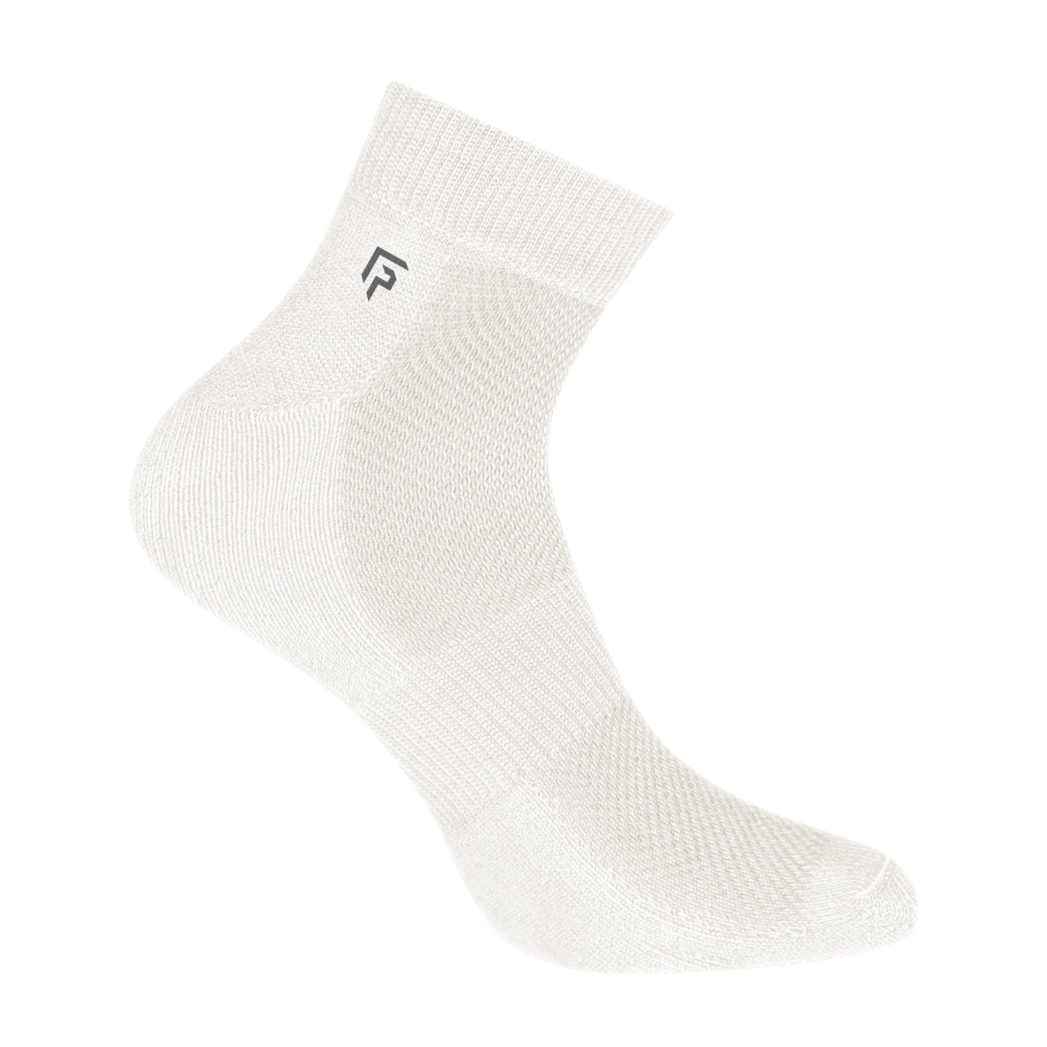 Organic Cotton Bamboo Unisex Ankle Terry Socks | Extra Soft, Anti Odour and Breathable | Pack of 1