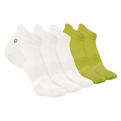 Organic Cotton Bamboo Ankle Causal Socks | Odour-Free & Breathable | Padded Base & Anti-bacterial | 3X Softer than Cotton Socks | Pack of 5