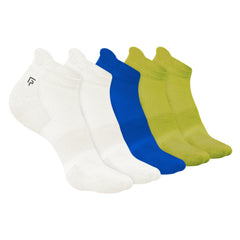 Organic Cotton Bamboo Ankle Causal Socks | Odour-Free & Breathable | Padded Base & Anti-bacterial | 3X Softer than Cotton Socks | Pack of 5