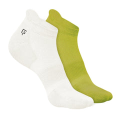 Organic Cotton Bamboo Ankle Causal Socks | Odour-Free & Breathable | Padded Base & Anti-bacterial | 3X Softer than Cotton Socks | Multicolor | Pack of 2