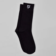 Organic Cotton Formal & Ankle Terry  Socks - Pack of 3 (Black & Grey  )- Extra soft and Breathable