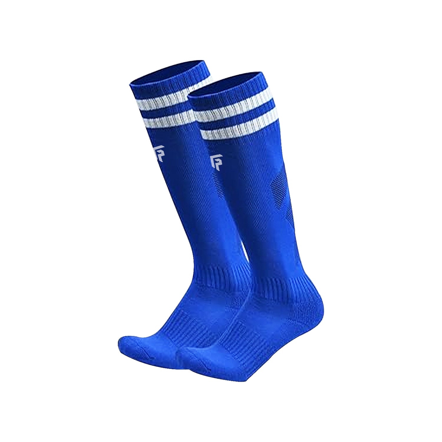 Bamboo Compression Socks For Men & Women | Sports Compression Socks For Running, Cycling, Marathon, Athletics and Indoor Training | Boosts Blood Circulation | Blue | Pack of 1