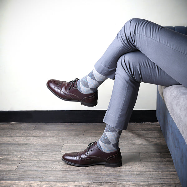 Bamboo Men Formal and Designer Socks | Office Formal Socks | Extra Str ...