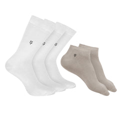 Anti-Odour Organic Cotton Bamboo Socks Combo-Pack Of 5