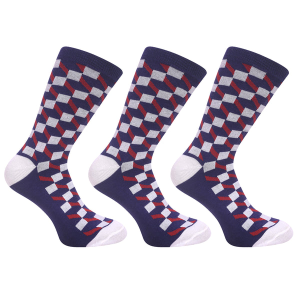 Bamboo Formal Designer Socks For Men | Calf Length | Office Formal Soc ...