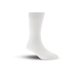 Bamboo Formal Ribbed Socks For Men | Calf Length | Smell Free & Breathable | Cushioned Base & Anti Bacterial | Softer Than Cotton Socks  | Pack Of 1