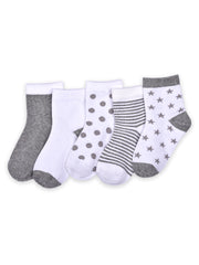 Baby Unisex Cotton Socks (Pack of 5)