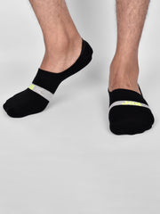 Odour free Organic Cotton & Bamboo Anti-Slip Silicon Footie Socks - Pack of 1