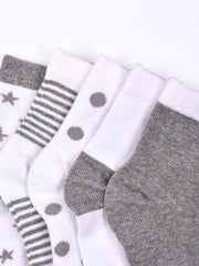 Baby Unisex Cotton Socks (Pack of 5)