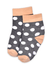 Super Soft Organic Cotton Baby Unisex Socks, Grey Combo - Pack of 4